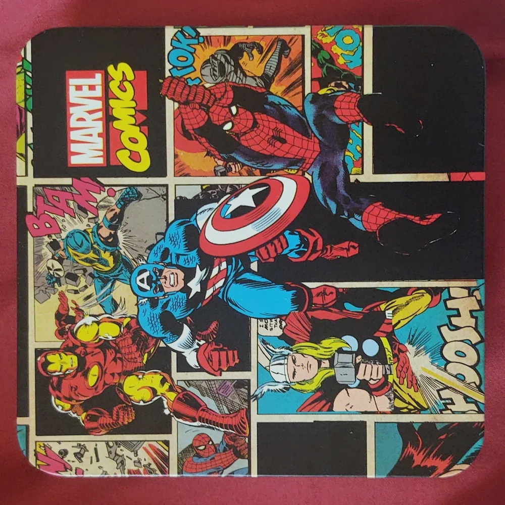 Marvel genuine leather